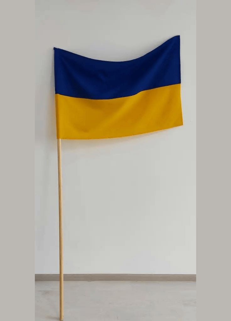 Украинский флаг для улицы 60 х 90 см No Brand (328287603)