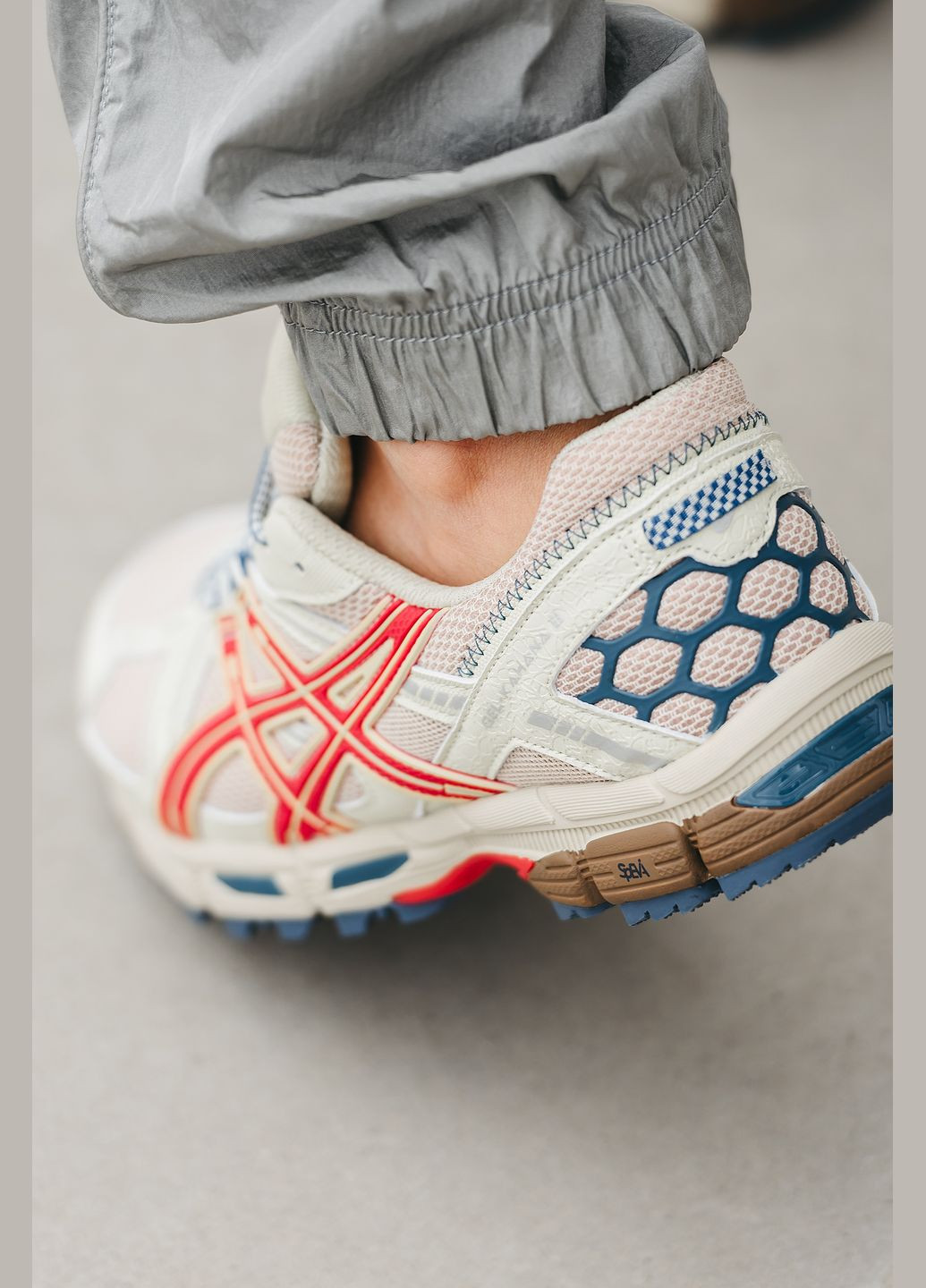 Бежевые всесезонные кроссовки мужские asics gel-kahana 8 beige | асикс гель-кахана 8 бежевый No Brand