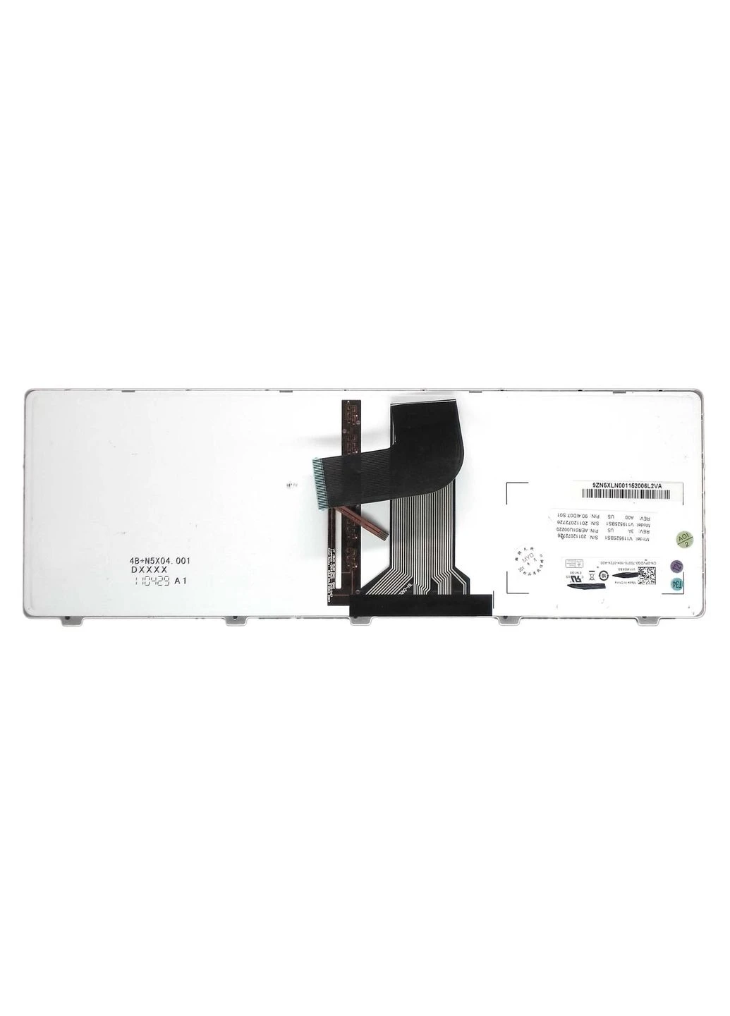 Клавиатура для ноутбука Inspiron (M4040, M4110, M5040, N4050, N4110) Vostro (1540, 3550) с подсветкой (Light), Black, (Black) Dell (386147480)