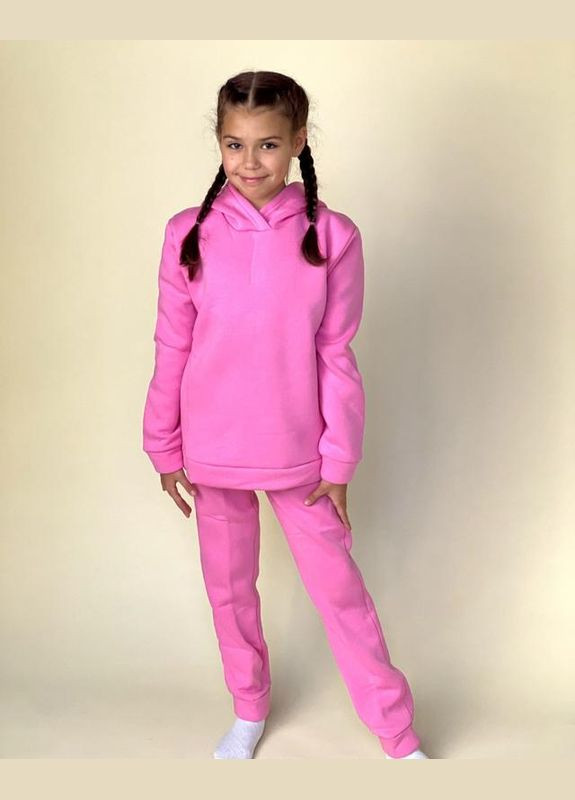 Рожевий зимній зимовий костюм для дівчинки No Brand