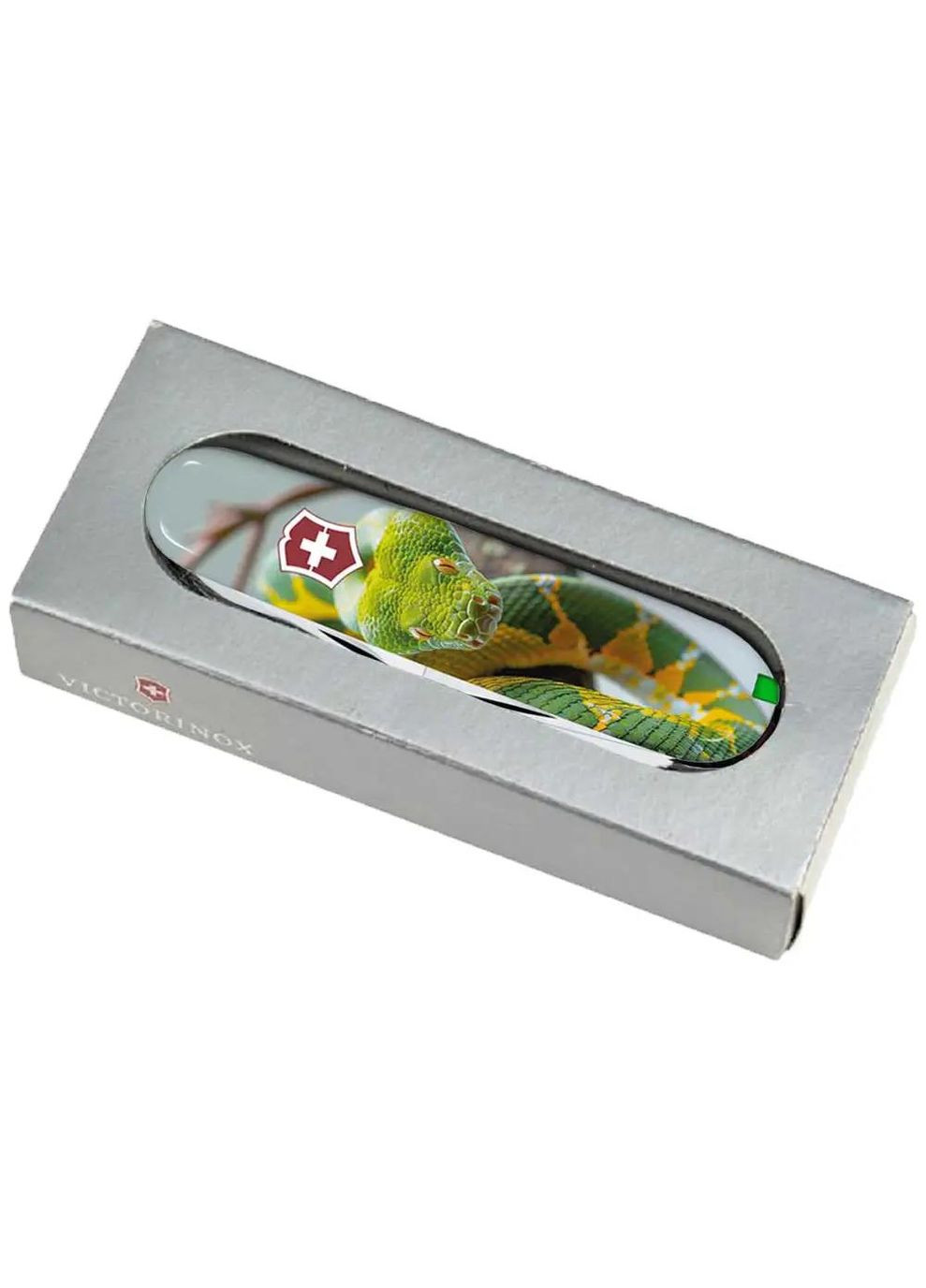 Нож Swiss Army Climber Zodiac. Зеленая змея Victorinox (316446151)