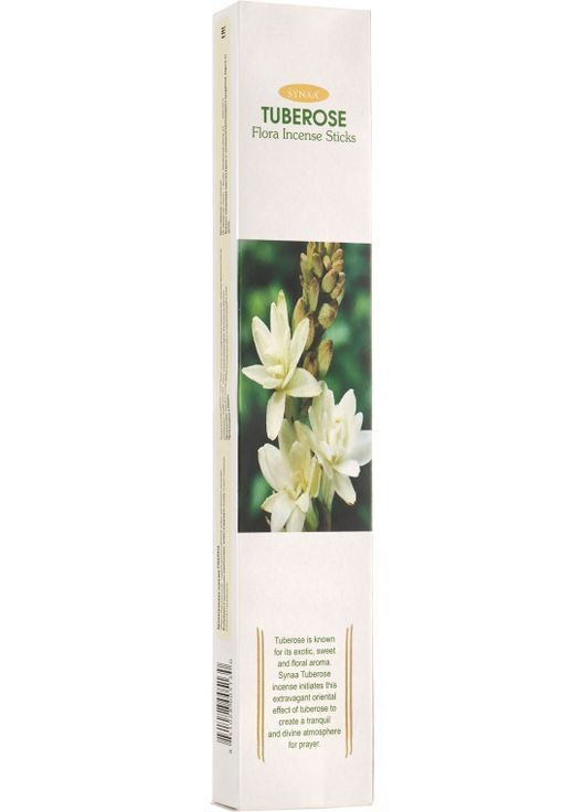 Ароматичні палички Тубероза Flora Incense Sticks Tuberose 12шт (149219-37103) Synaa (368618383)