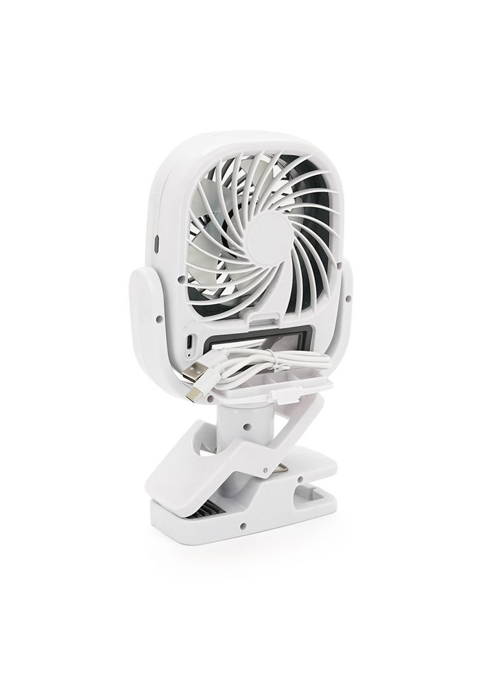 Портативний настільний вентилятор Arctic Cool, 3 режими, прищіпка, вбудований акумулятор, Mix Color, Box Voltronic (371387863)