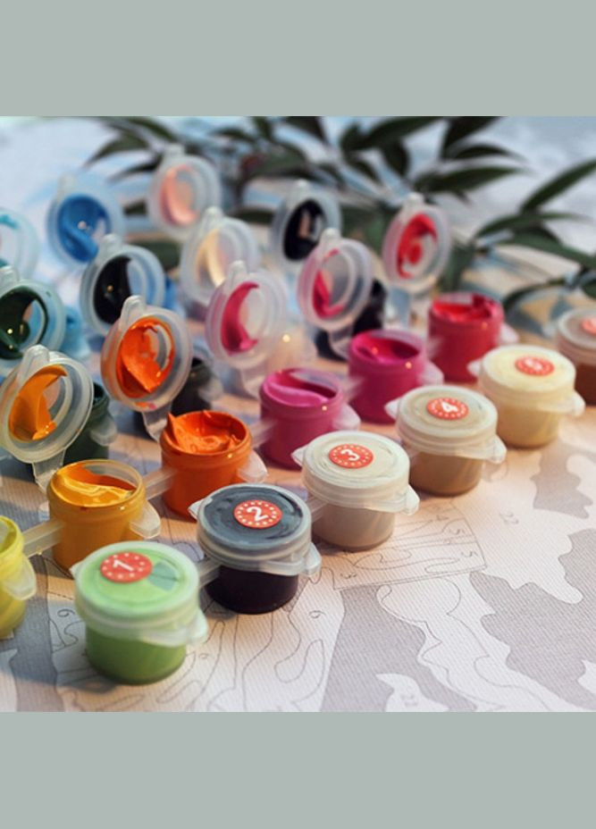 Картина за номерами Пейзажі Улюблений прованс Картини за номерами 40x50 Полотно на дерев'яному підрамнику BS51408 Brushme (308988724)