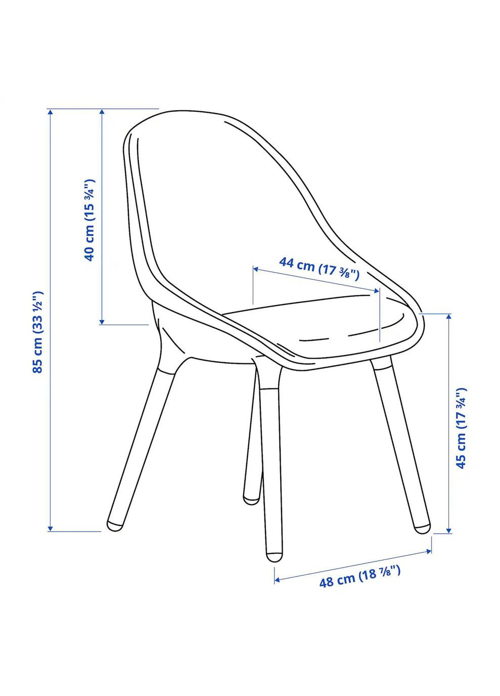 Крісло IKEA (278408041)