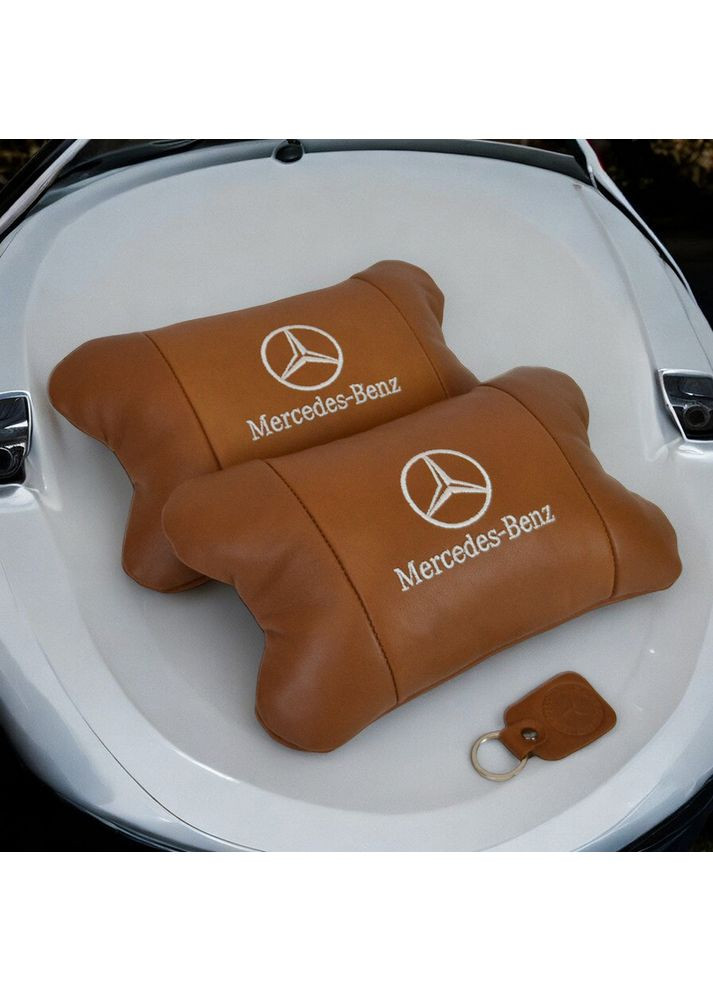 Подушки на крісло в авто Мерседес, Комфортна подушка підголовник WP-641 для автомобіля Mercedes-Benz (365812681)