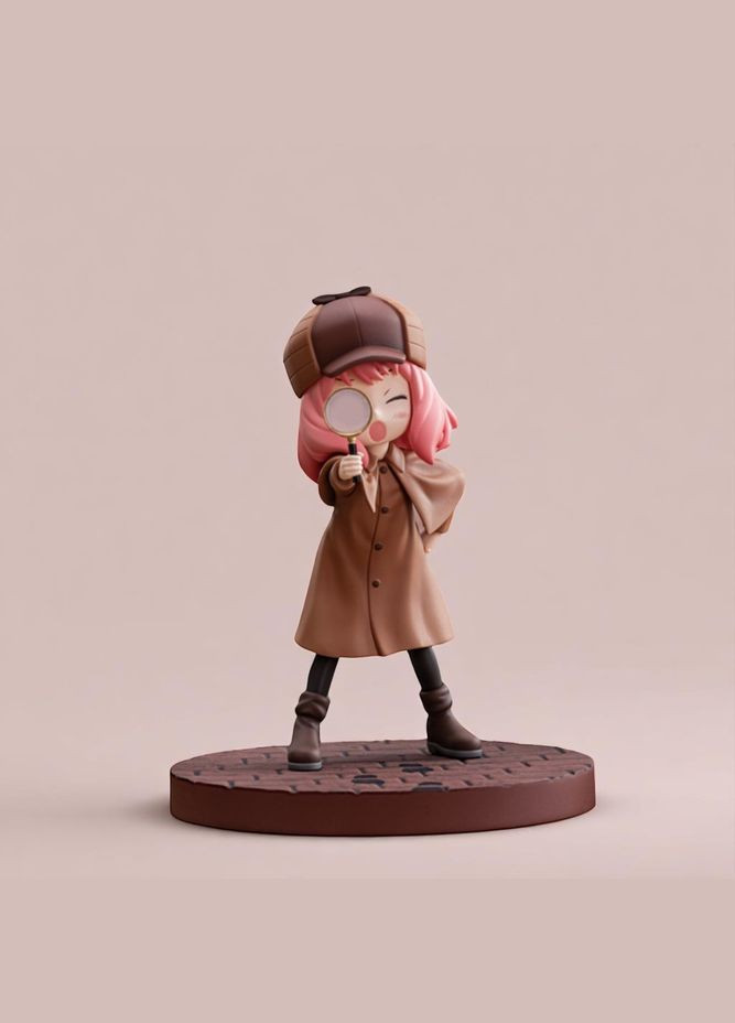Фигурка Anya Forger 13 см из аниме Spy X Family, коллекционная игрушка в стиле Kawaii, подарок фанатам японского аниме No Brand (338379221)