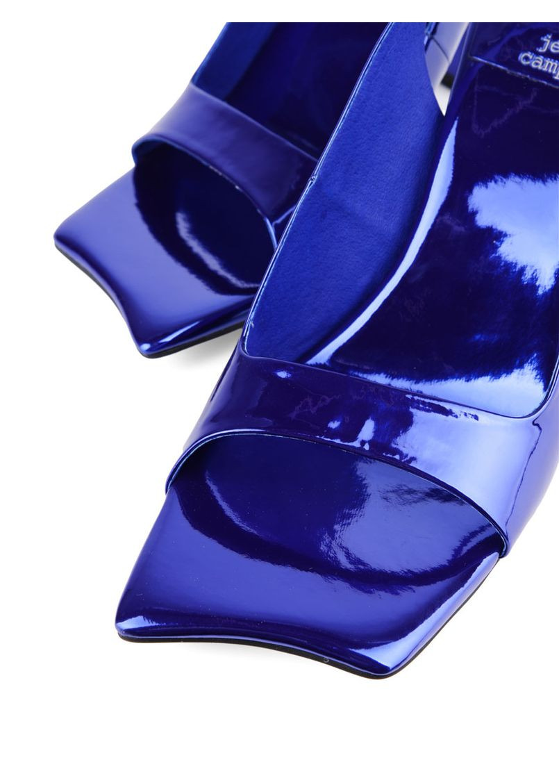 Синие босоножки женские surrealist синий штуч. кожа Jeffrey Campbell