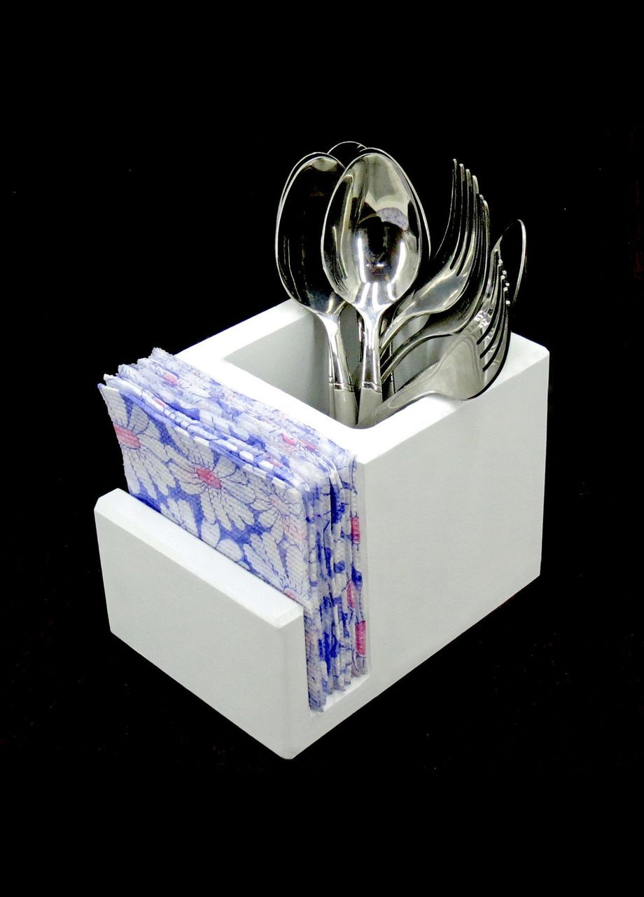 Подставка для столовых приборов из дерева Пранзо зефир (ПСП-000120) No Brand (327425163)