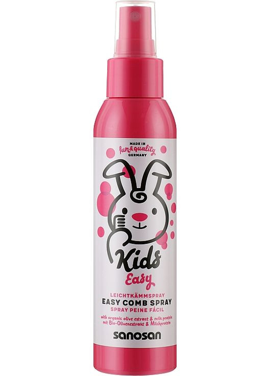 Детский спрей для легкого расчесывания волос Kids Easy Comb Spray 125ml (1068215-31021992) Sanosan (368661855)