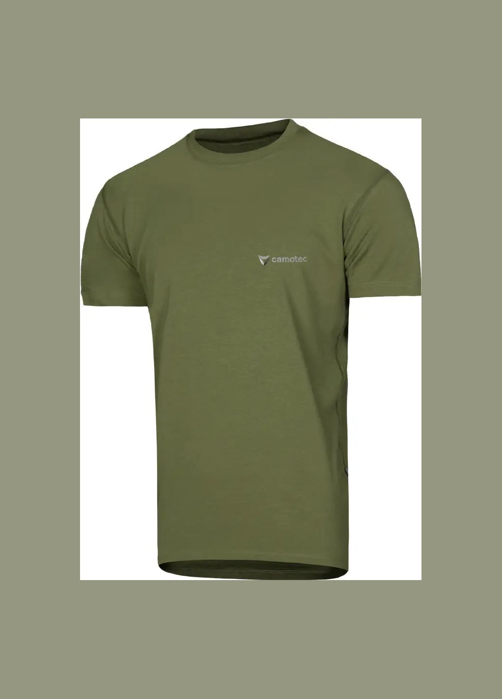 Зеленая футболка odal logo green Camotec