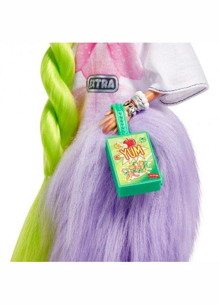 Лялька Барбі Barbie Extra Doll Екстра №11 з неоновозеленим волоссям Mattel (282964488)