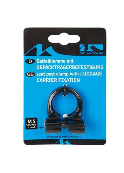 Замок підсідельний 34.9 мм, кріплення для багажника, (C-WS-0035) M-Wave (369783206)