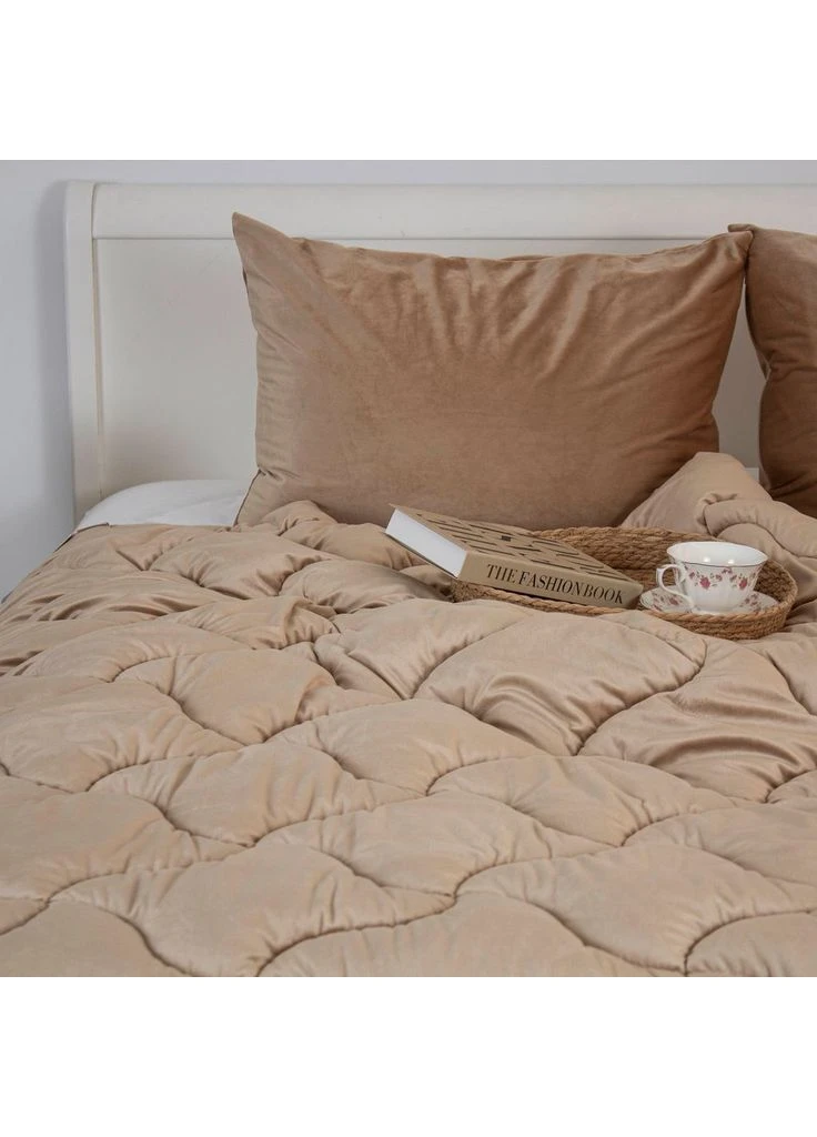 Одеяло ТЭП "VELOUR" 200*210 см (350г/м2) (Золотой беж) BalakHome (369775666)