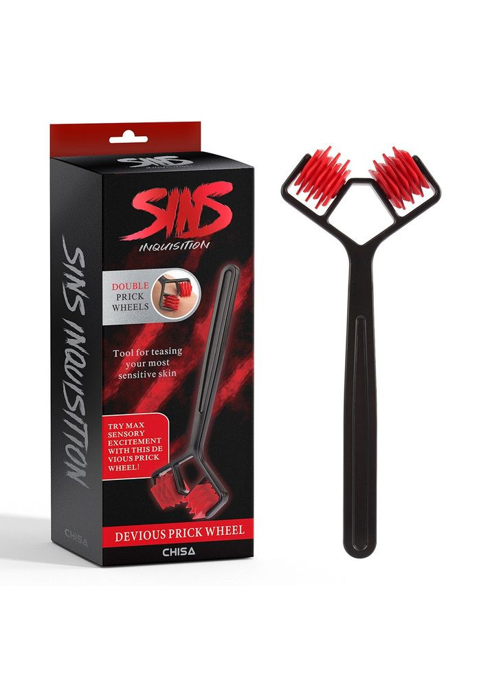 Колесо Вартенберга Sins Devious Prick Wheel черно-красный Chisa (303884499)