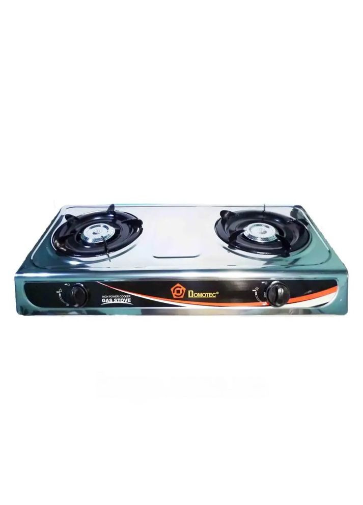 Настольная газовая плита на 2 конфорки 4400 Вт, MS 6606 / Плита газовая Domotec (370625483)