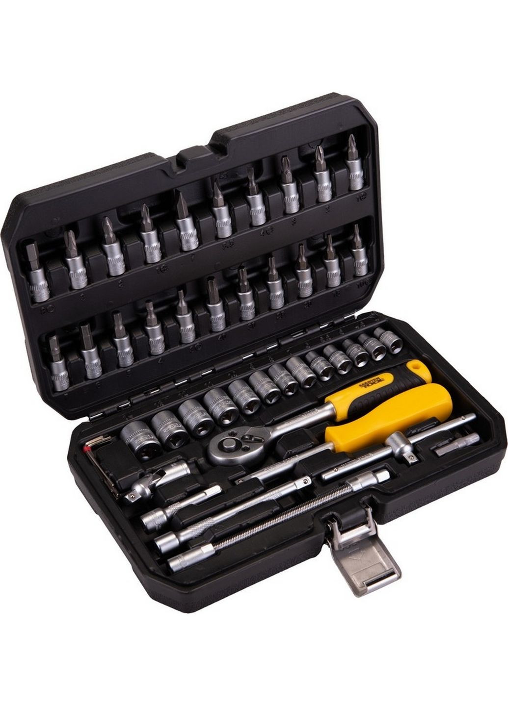 Набор насадок торцевых CrV 1/4" 4-14 мм, 46 шт Master Tool (288047205)