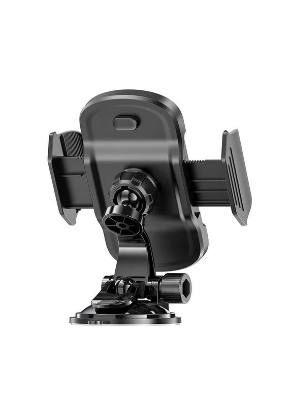 Автотримач для телефона CA82 Just fast suction cup car holder Чорний Hoco (389236493)
