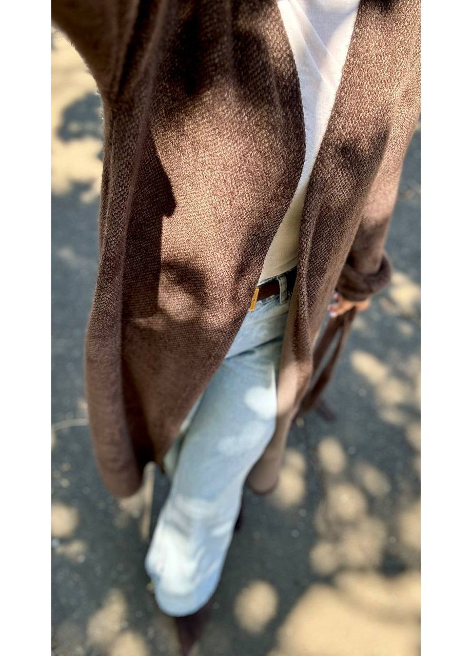 Кардиган Ангора травка,подовжений,рукав широкий,з поясом Україна (359912893)