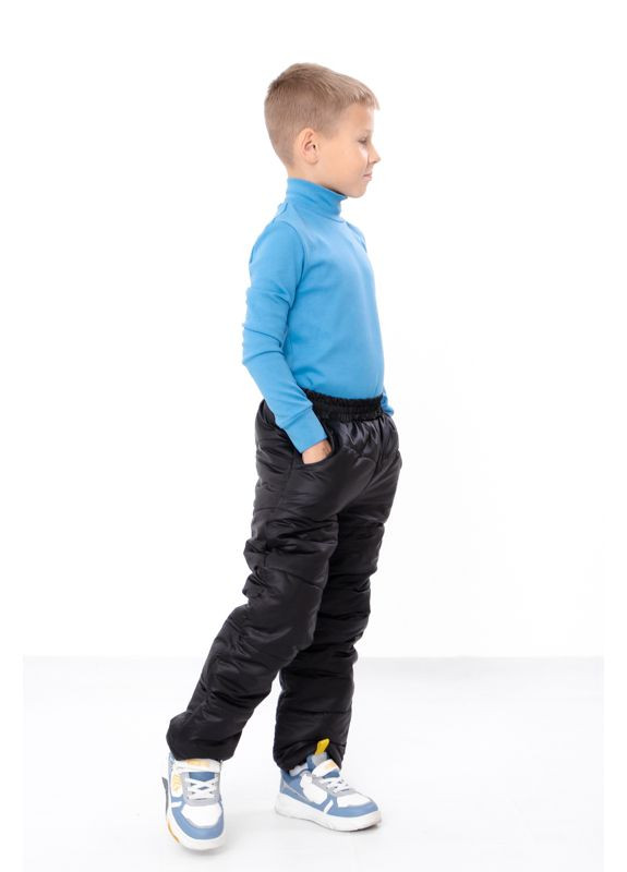 Черные повседневный зимние брюки Носи своє