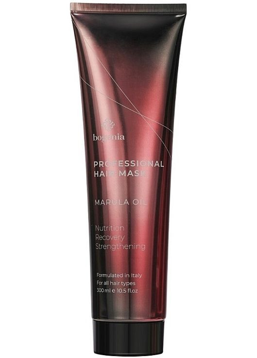 Професійна маска для волосся з олією марули Professional Hair Mask Marula Oil 300ml (1104109-146698) Bogenia (368638253)