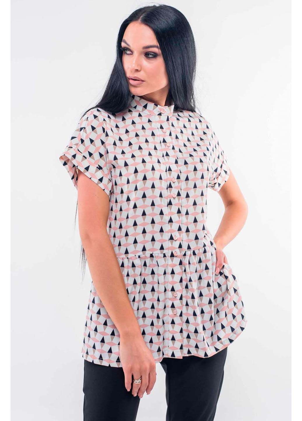 Комбинированная блузка Ри Мари