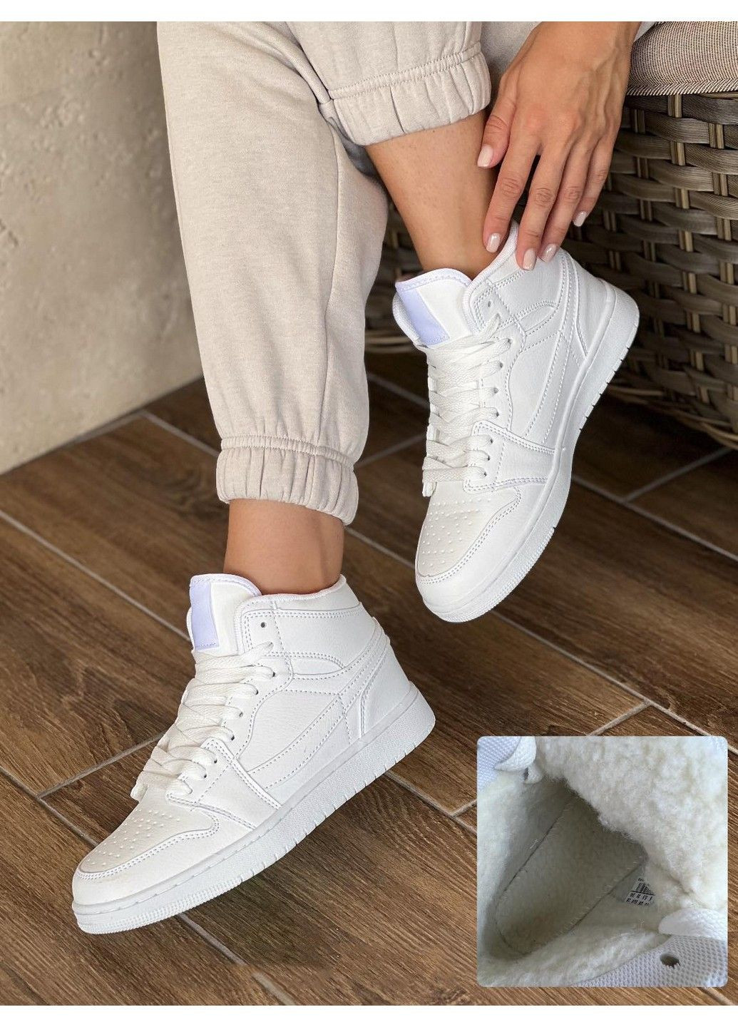 Осенние зимние ботинки на овчине b7703-1 Navigator прессованная кожа