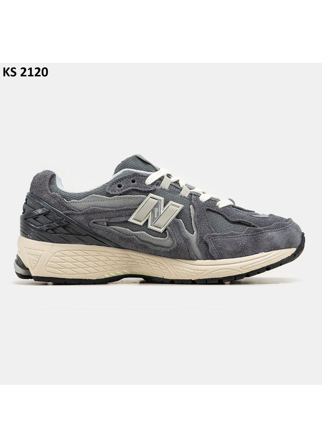 Серые демисезонные кроссовки мужские new balance 1906d dark gray нью беланс 1906d No Brand