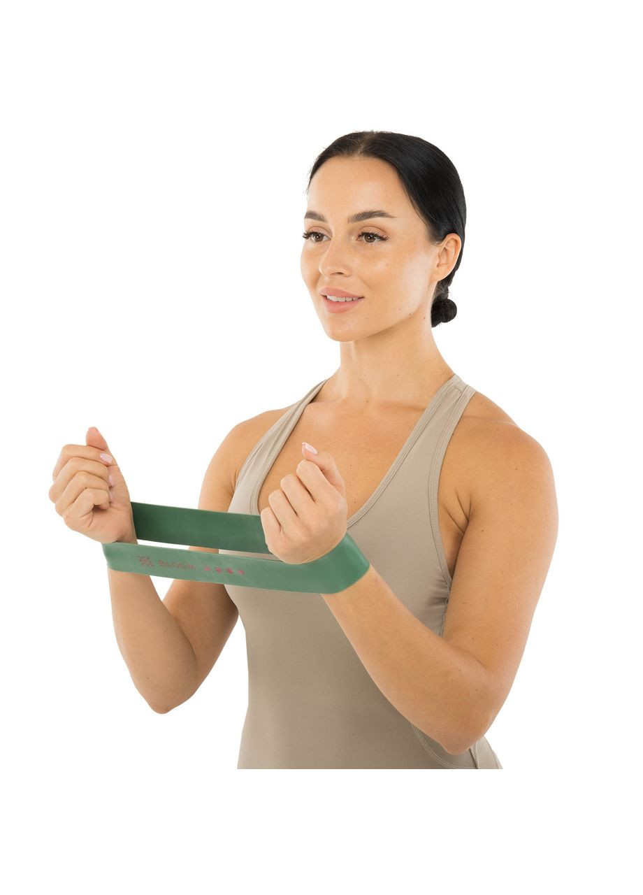 Резинка для упражнений лента сопротивления LOOP BANDS LB7061-XL (латекс, размер 600x50мм, жесткость XL, зеленый) Bloom (361438624)