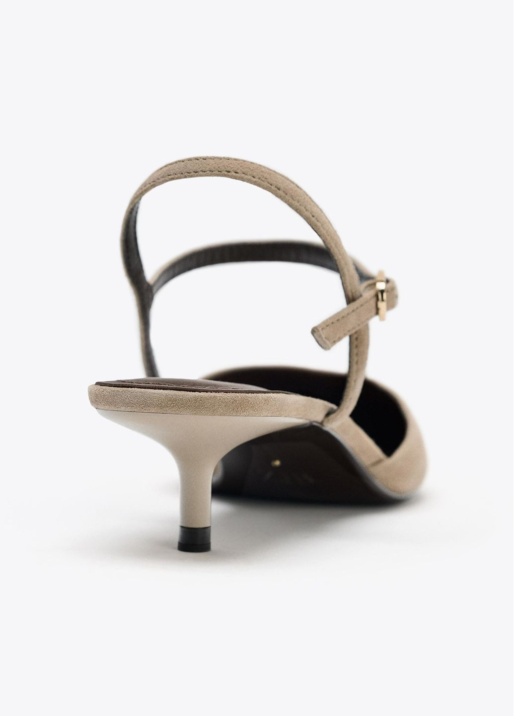 Песочные мюли Zara