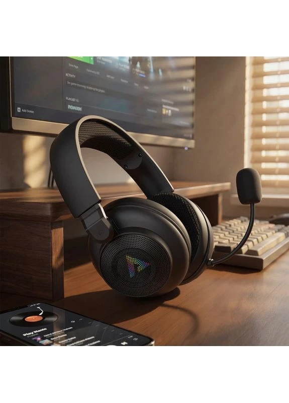 Навушники ігрові gaming wireless headset Black Acefast H15 (403221603)