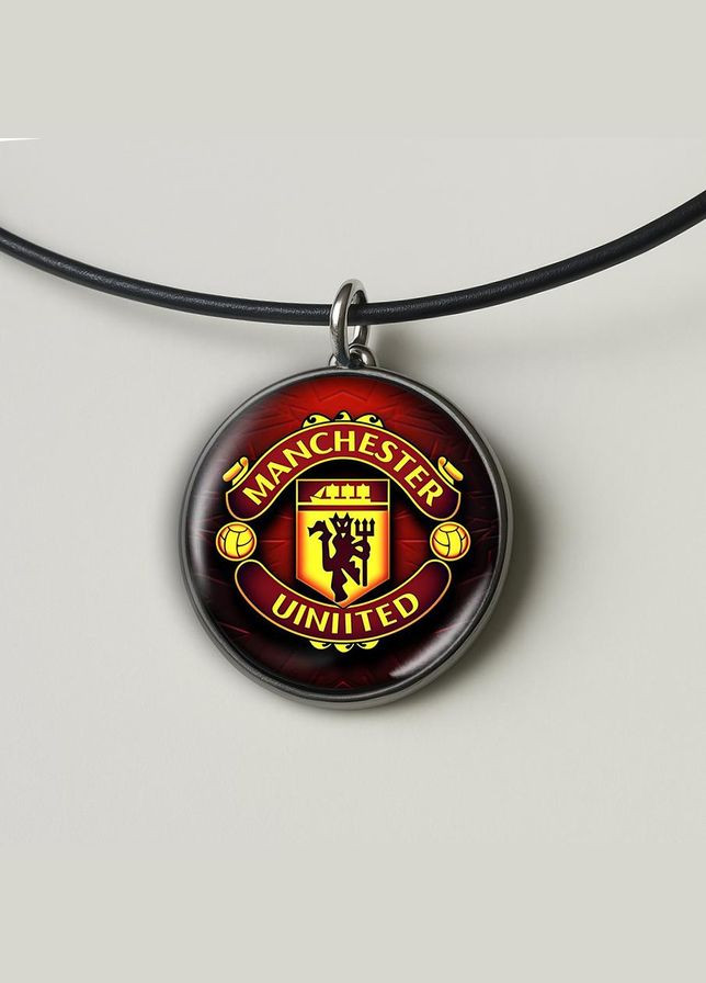 Подвеска (кулон) Манчестер Сити (футбольная команда) #09 (круглый) No Brand (328050699)