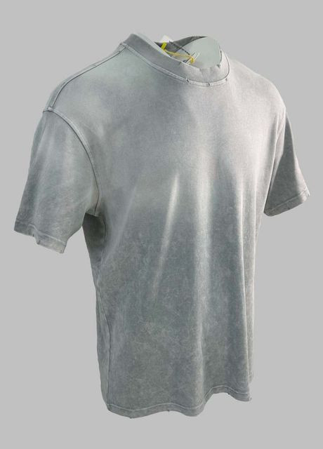 Сіра футболка exsi-1 25-y001 сіра No Brand Футболка