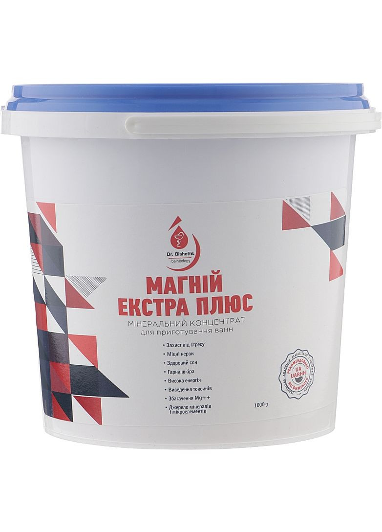 Концентрат для ванн "Магний Экстра Плюс" 1000g (1027121-51569) Dr. Bishoffit (368611585)