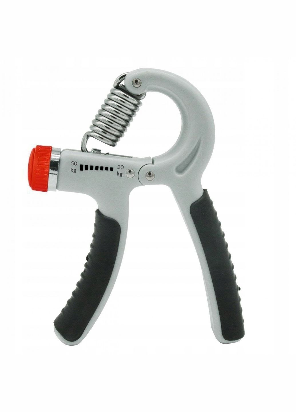 Эспандер кистевой пружинный с регулируемой нагрузкой 20-50 кг FA0034 Grey/Black Springos (316656141)