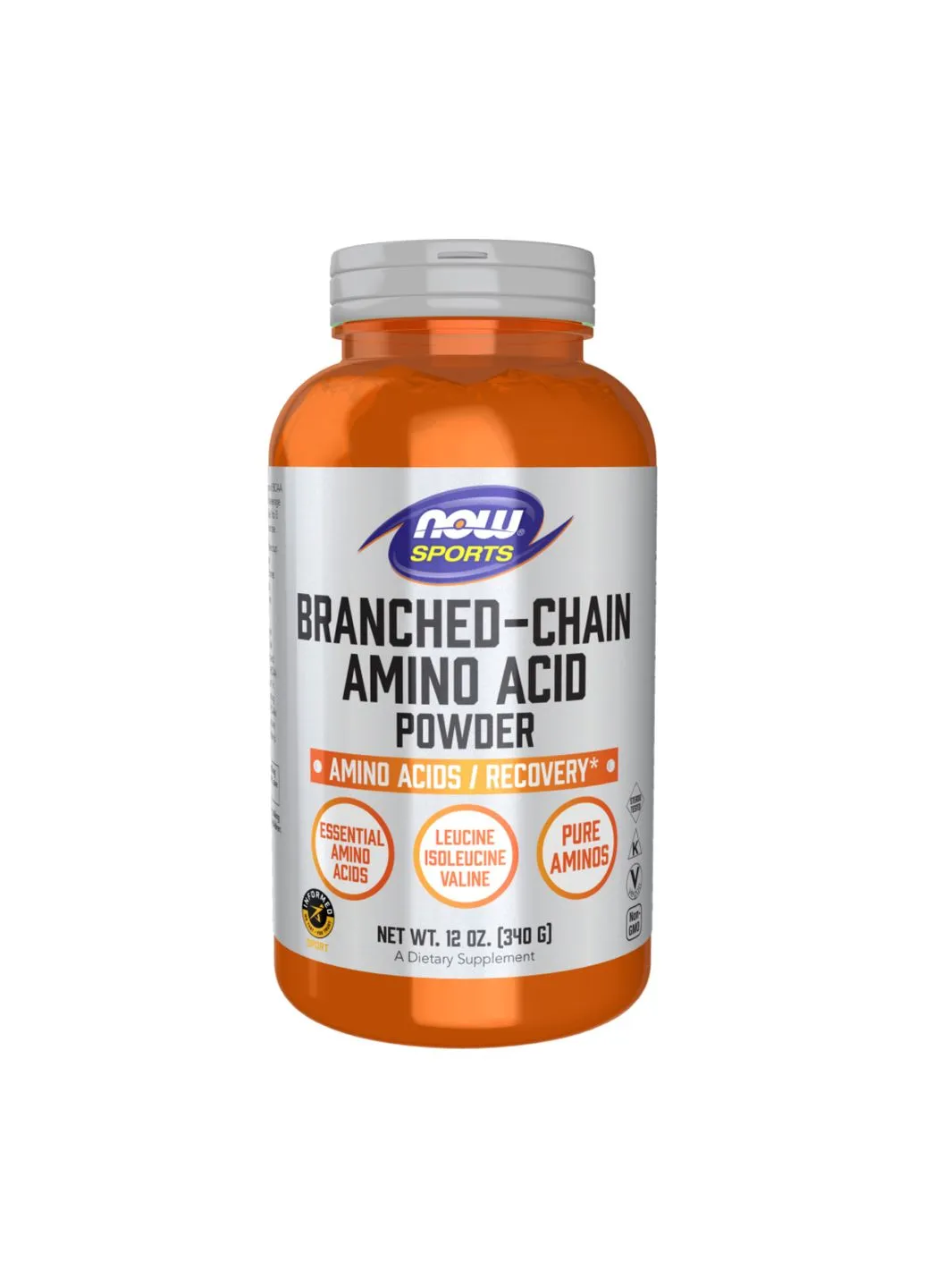 Branched Chain Amino Acid Powder - 340g Now Foods (380948920)
