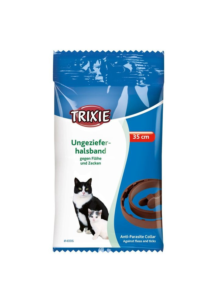 Био-ошейник Flea & Tick Collar для кошек, 35 см (от внешних паразитов) Trixie (362702478)