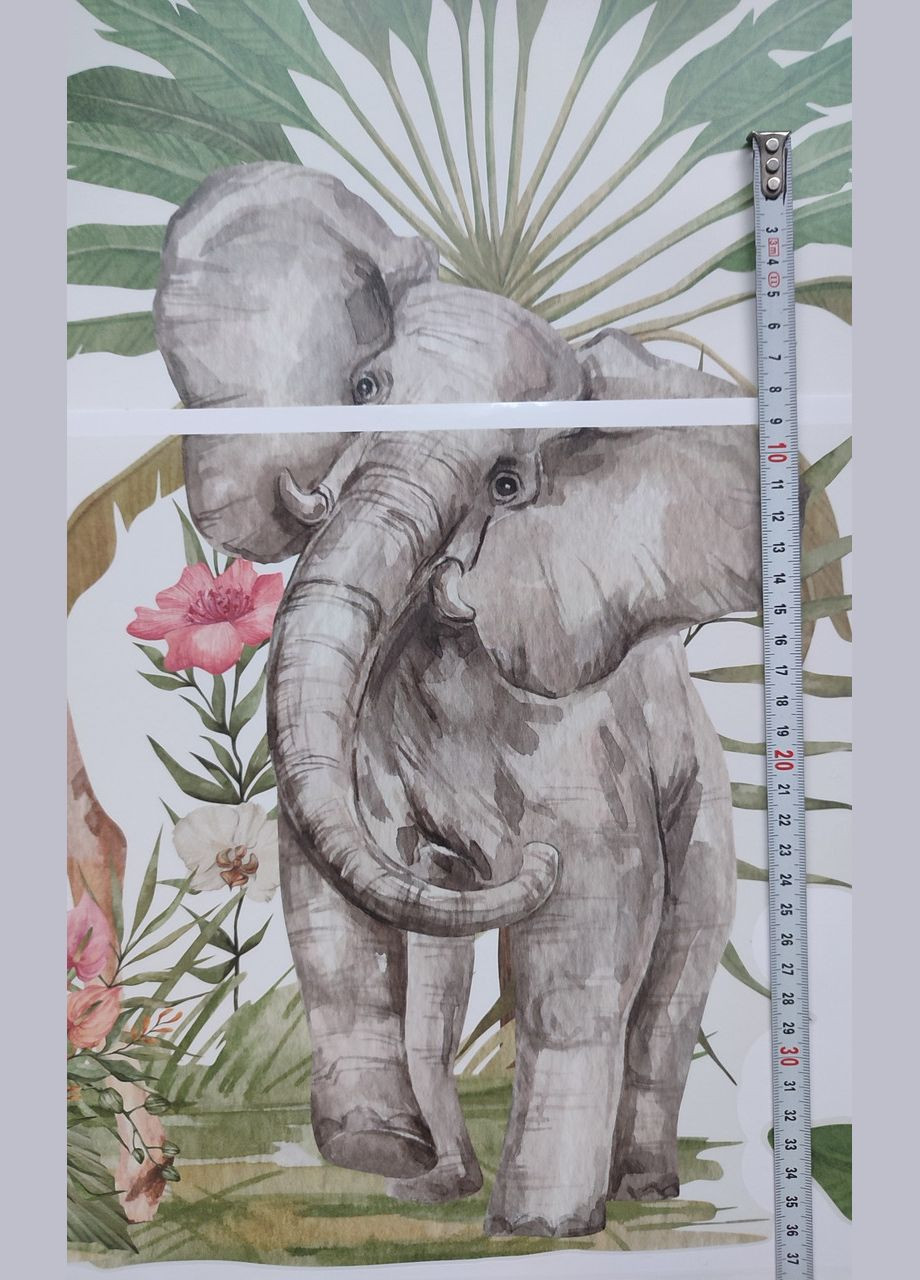 Виниловые наклейки на стену Звери и птицы в лесу (лист 60 х 100 см) Б475-3 No Brand (302242719)