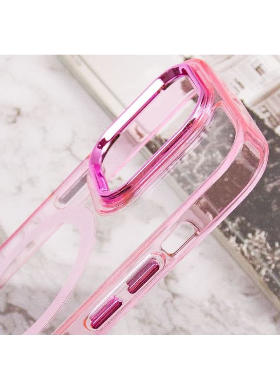 Чохол TPU Iris з MagSafe для Apple iPhone 14 Pro (6.1\") Светло рожевий Epik (372972669)