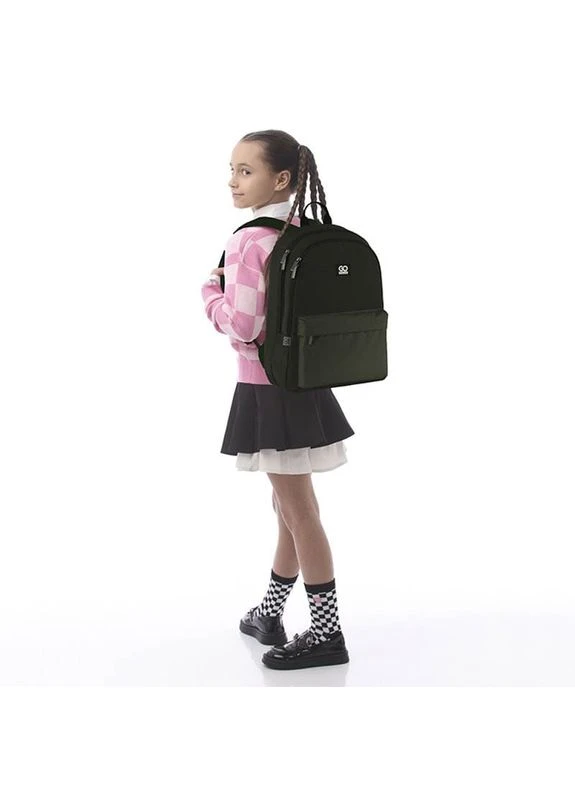 Городской рюкзак Education Teens 140 хаки 15л (GO25-140L-4) GoPack (324612135)