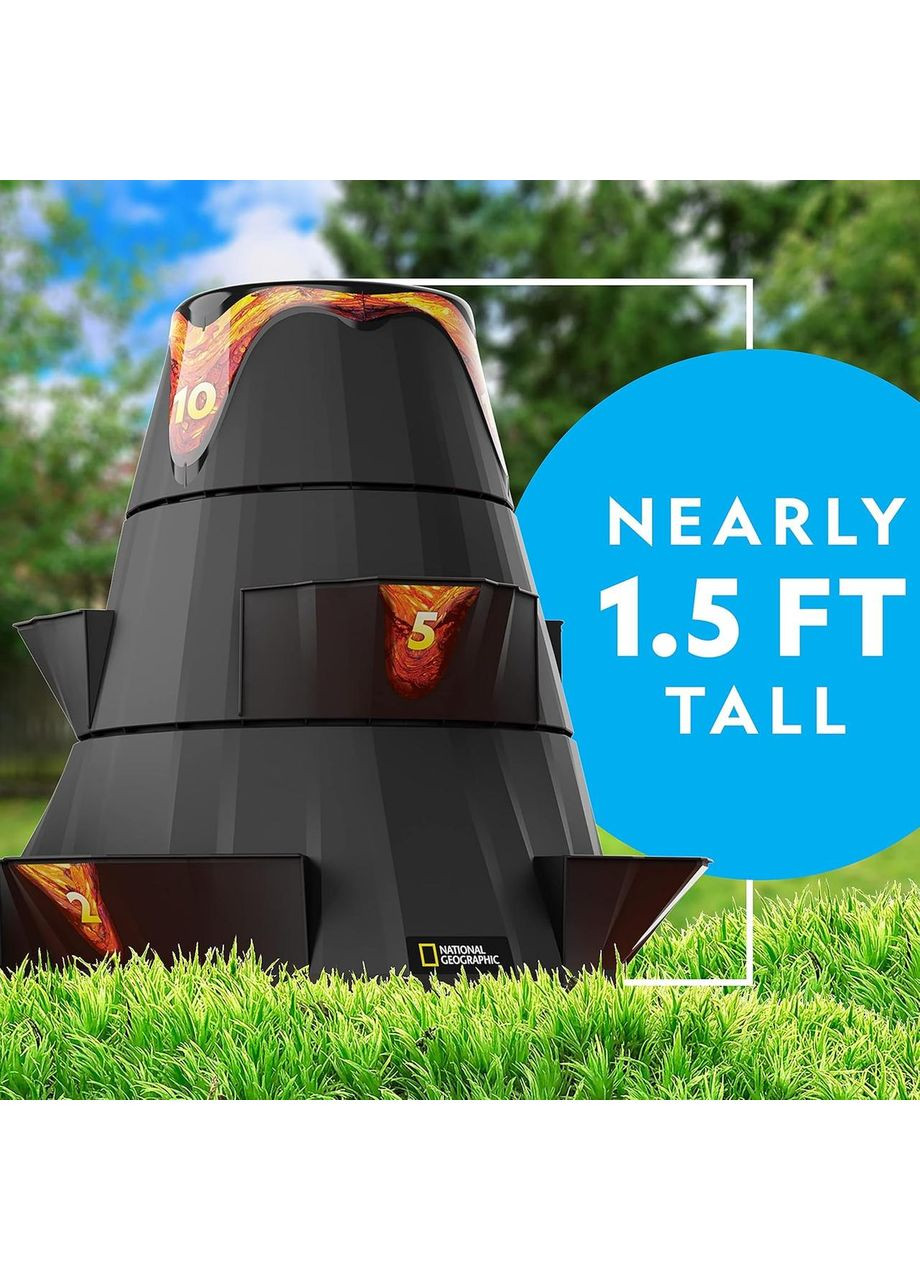 Развивающий набор для игры в корнхол Вулкан Volcano Bean Bag Toss Backyard Game Set National Geographic (365251414)