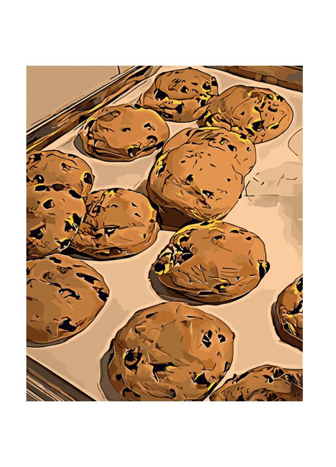 Картина по номерам Премиум Пряное печенье размером 40х50 см (DY312) Strateg (356777889)