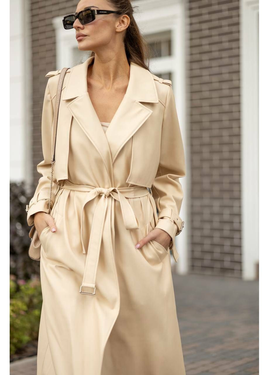 Тренчкот BLADE цвет айвори milirud (366291959)