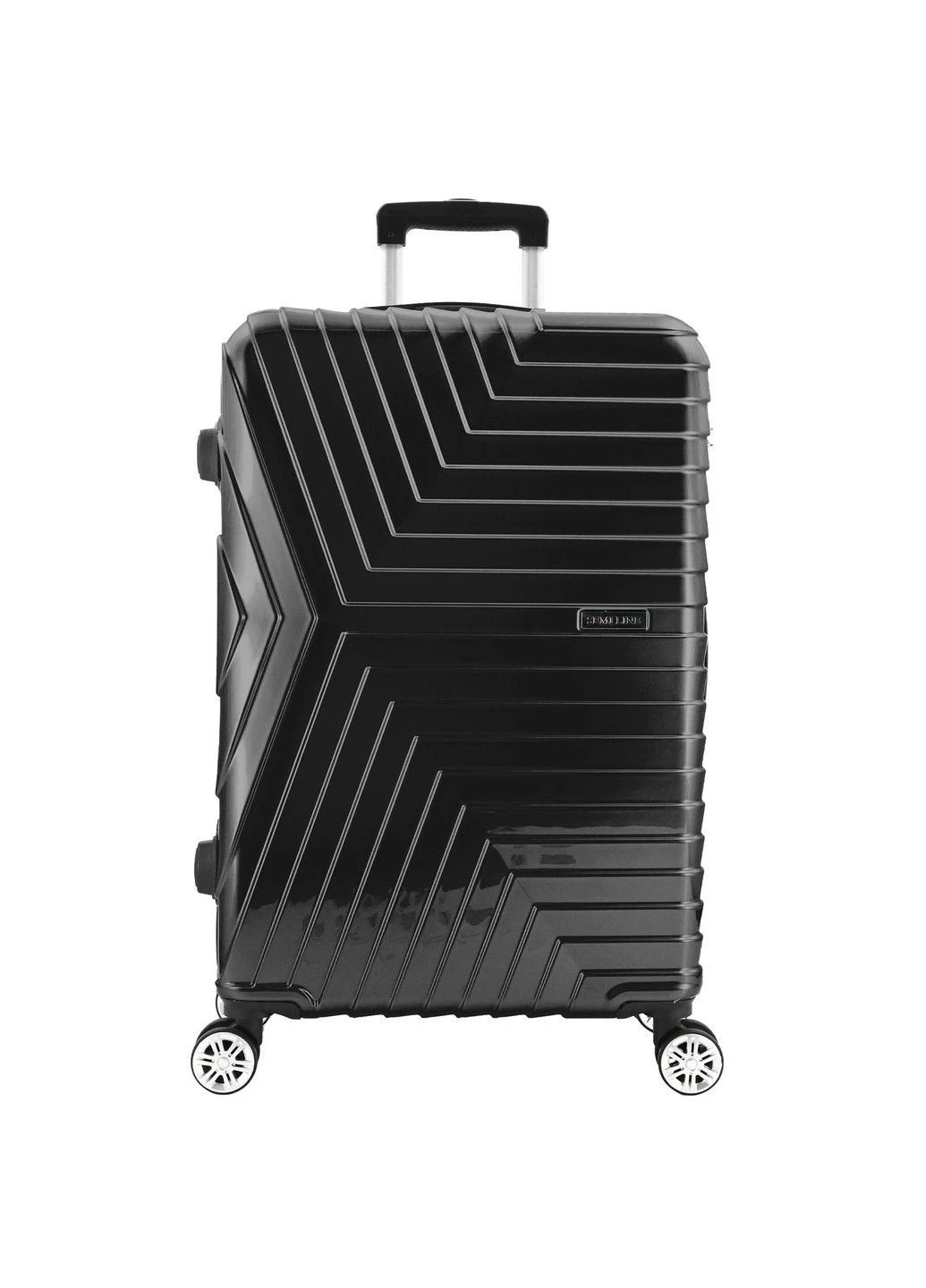 Чемодан дорожный 24" (M) Black (T5765-2) Semi Line (402933807)