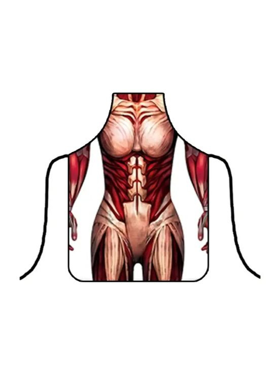 Фартук прикольный для праздника 75 на 60 см разноцветный Jannet Фартух (317638560)