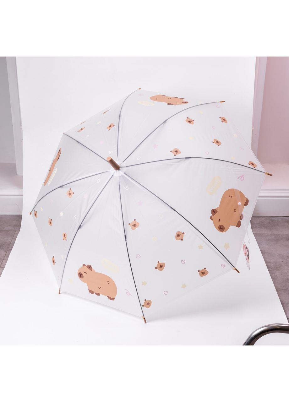 Комбинированный классический зонт-трость полуавтомат из полиэстера 8 спиц диаметр 92 см hp-23-10 Yiwu (365548838)