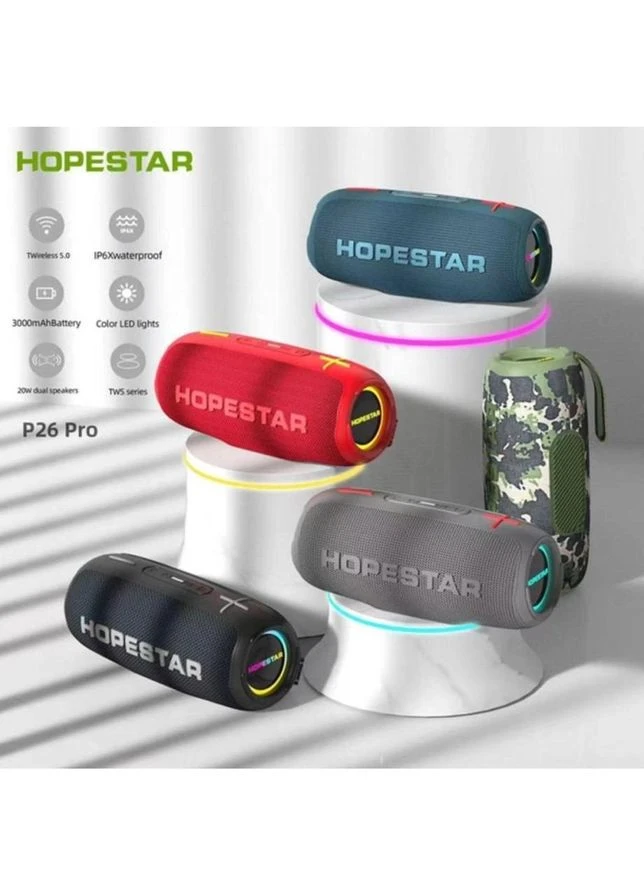 Портативная акустика P26 Pro 20W Black [171999] Hopestar (401869784)