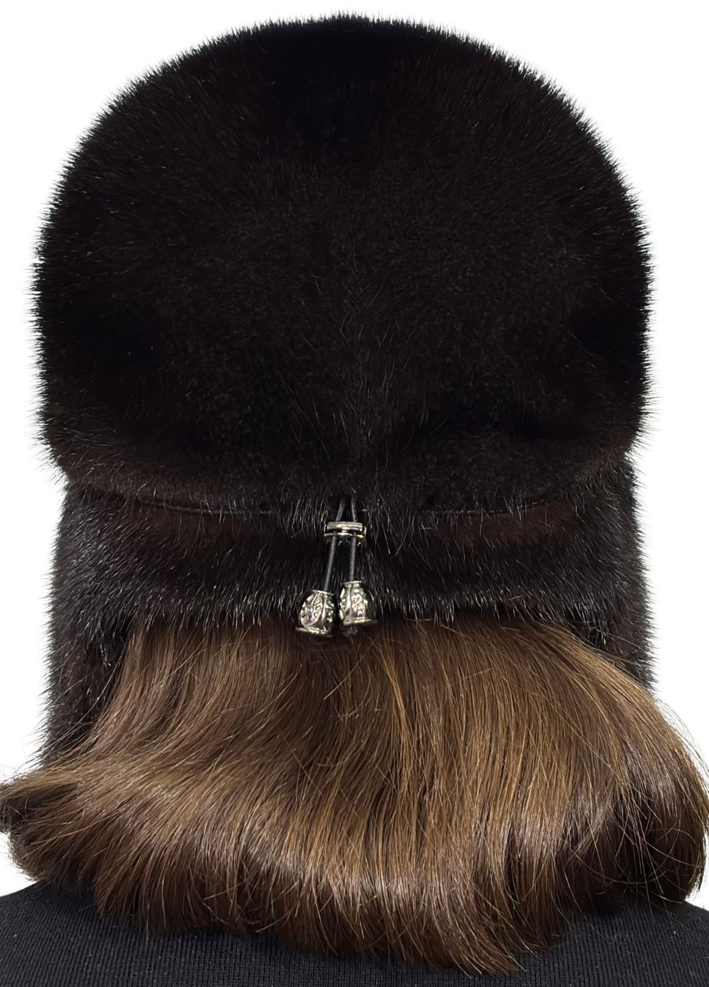 Женская меховая норковая шапка ушанка Меховой Стиль Ушанка (365250541)