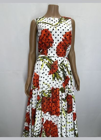 Белое праздничный платье клеш No Brand персонажи