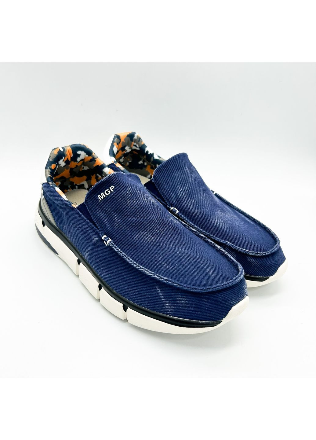 Синие мокасины (р) текстиль 0-2-2--30 MGP